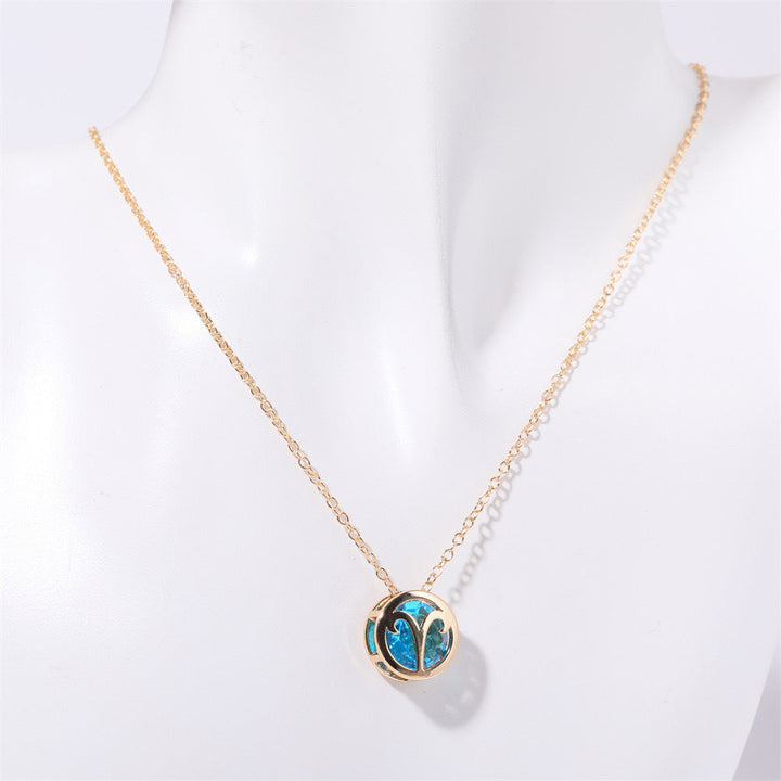 Collier Zodiaque Double Face