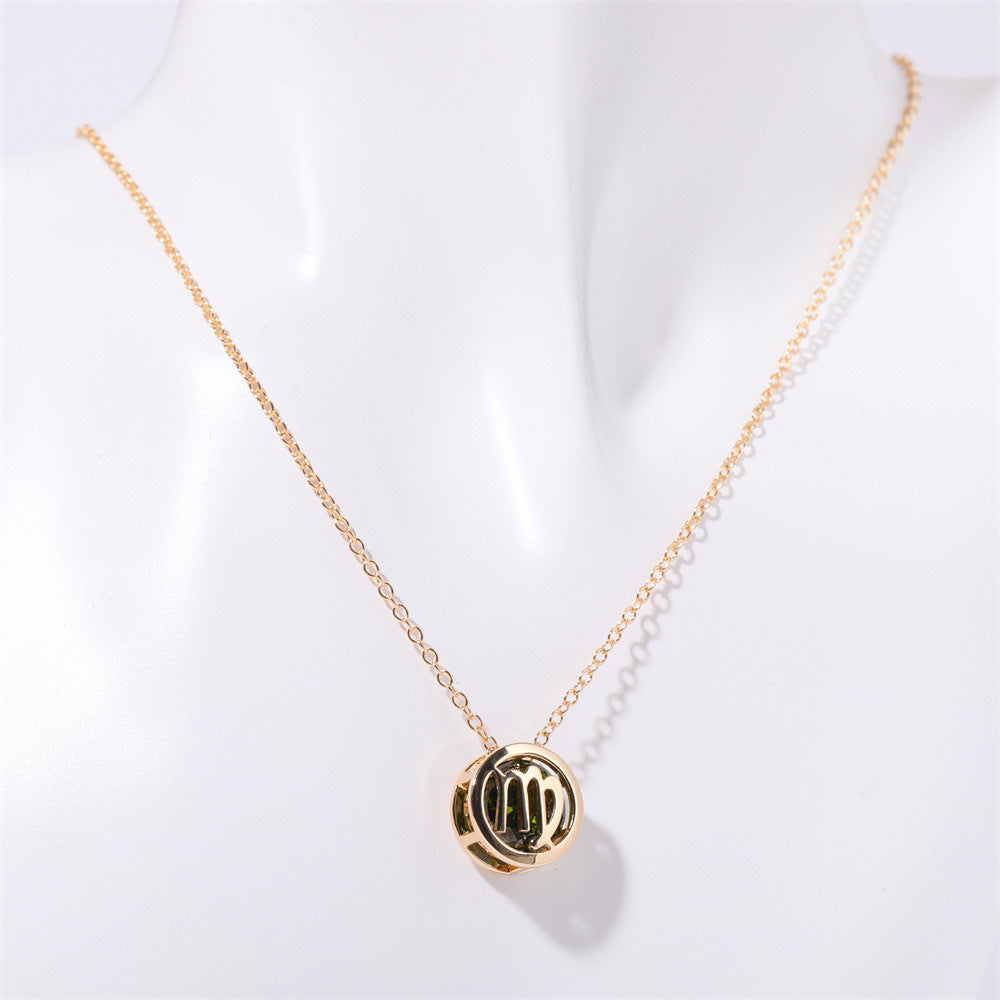 Collier Zodiaque Double Face