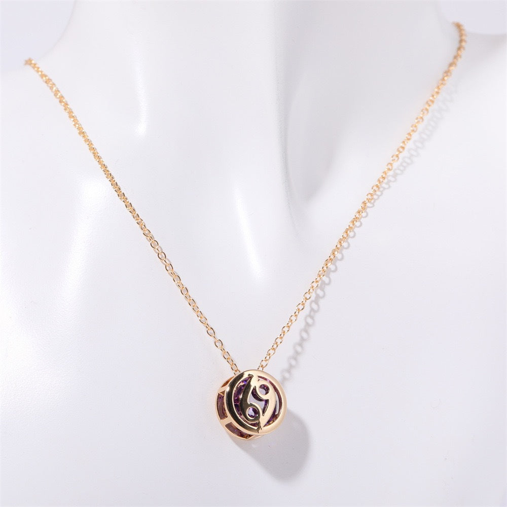 Collier Zodiaque Double Face