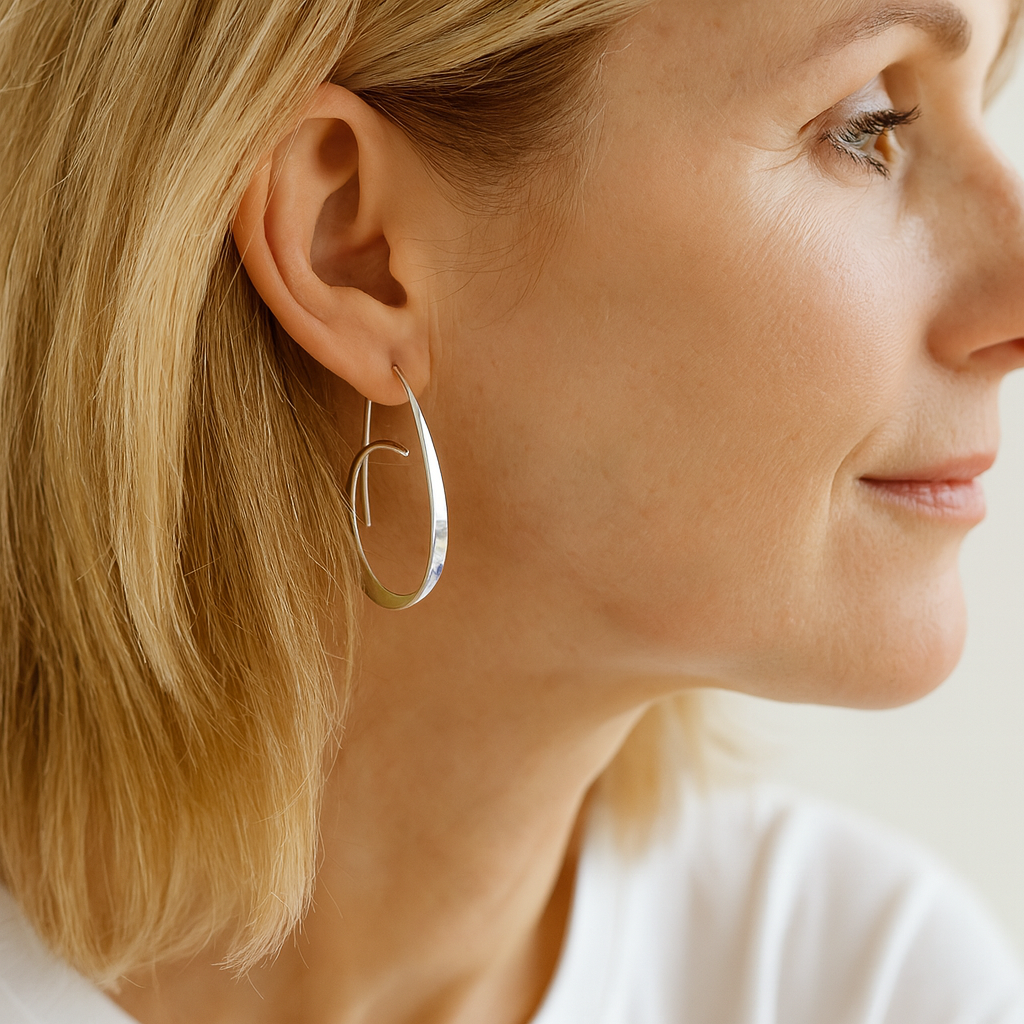 Boucles d'oreilles spirale Joy