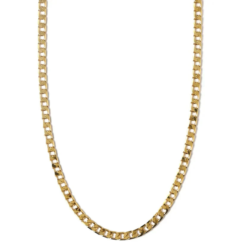 Collier à maillons plats