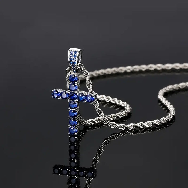 Collier avec Pendentif Croisé