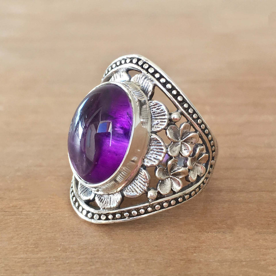 Bague Haida Améthyste