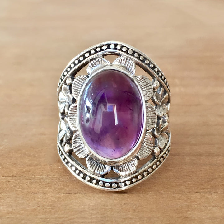 Bague Haida Améthyste