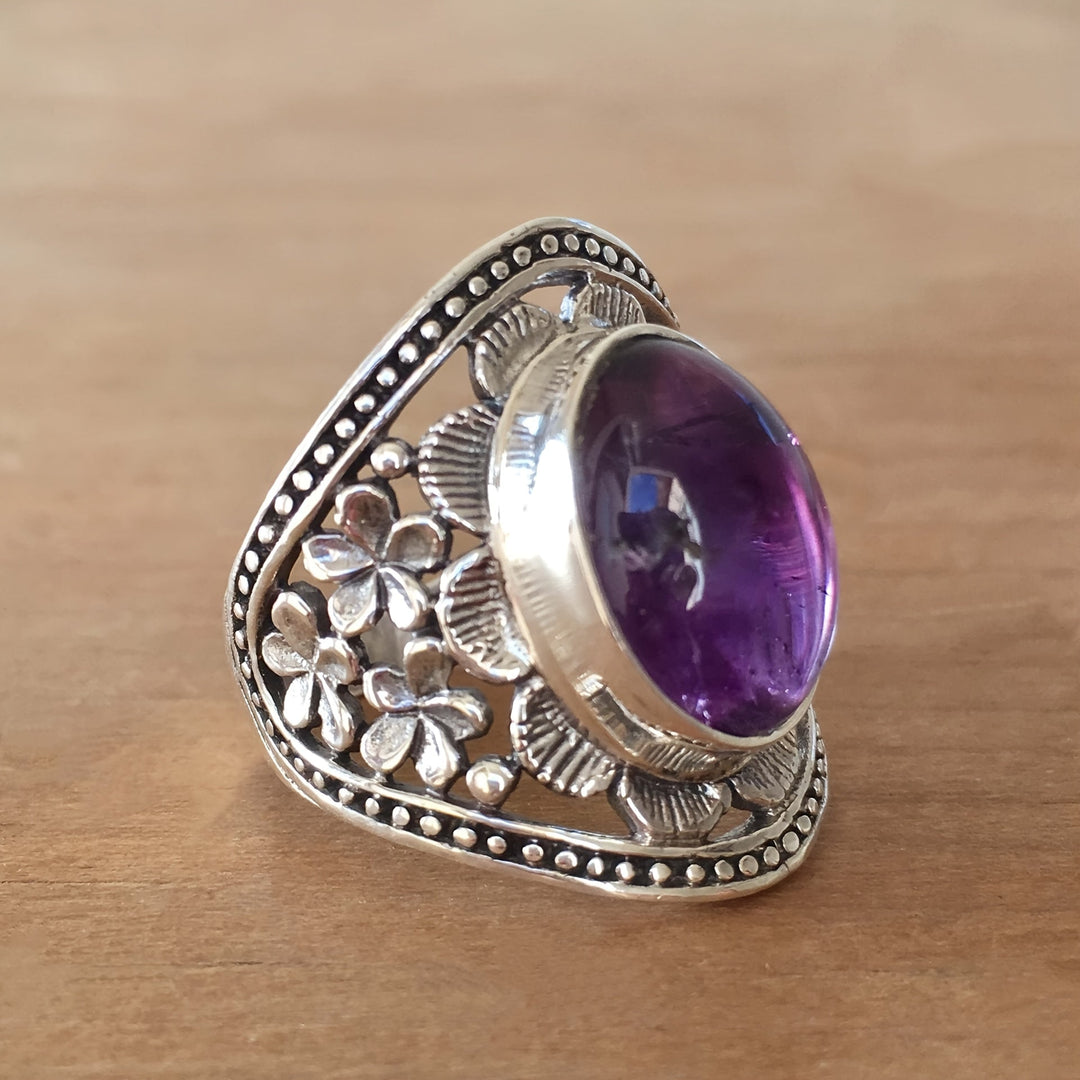 Bague Haida Améthyste