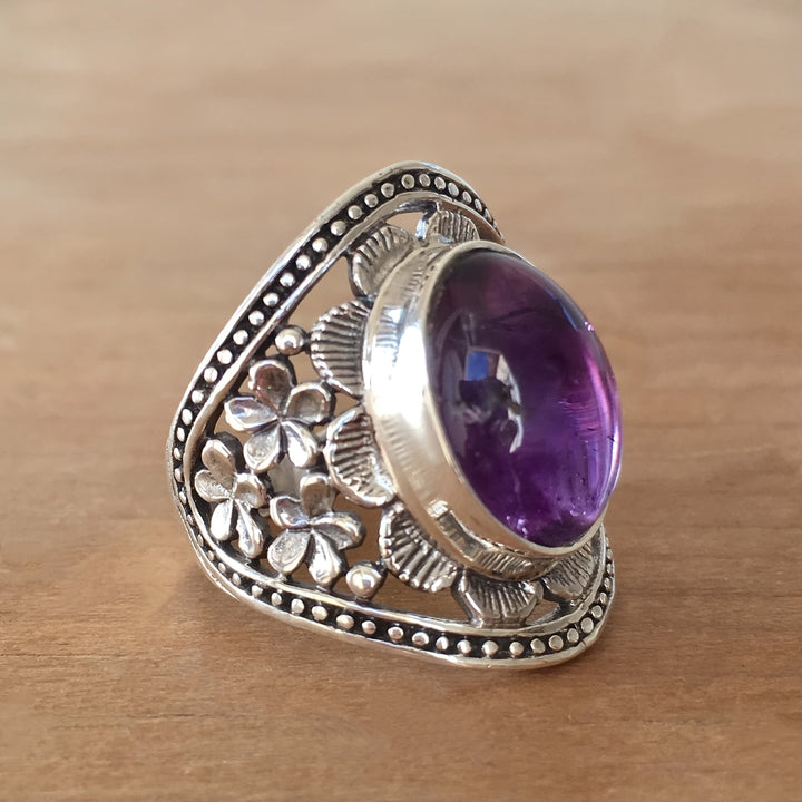 Bague Haida Améthyste