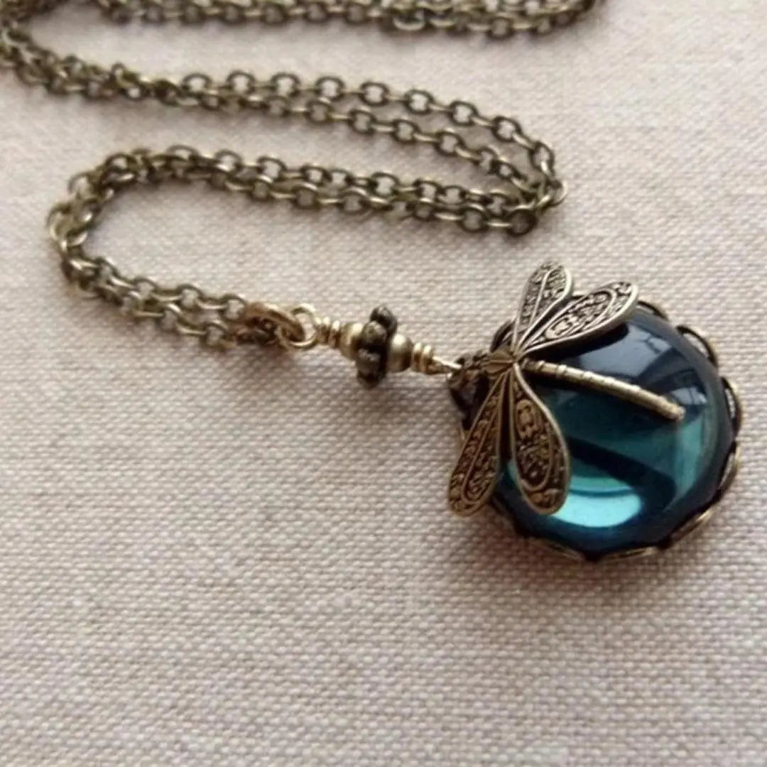 Collier Vintage Libellule