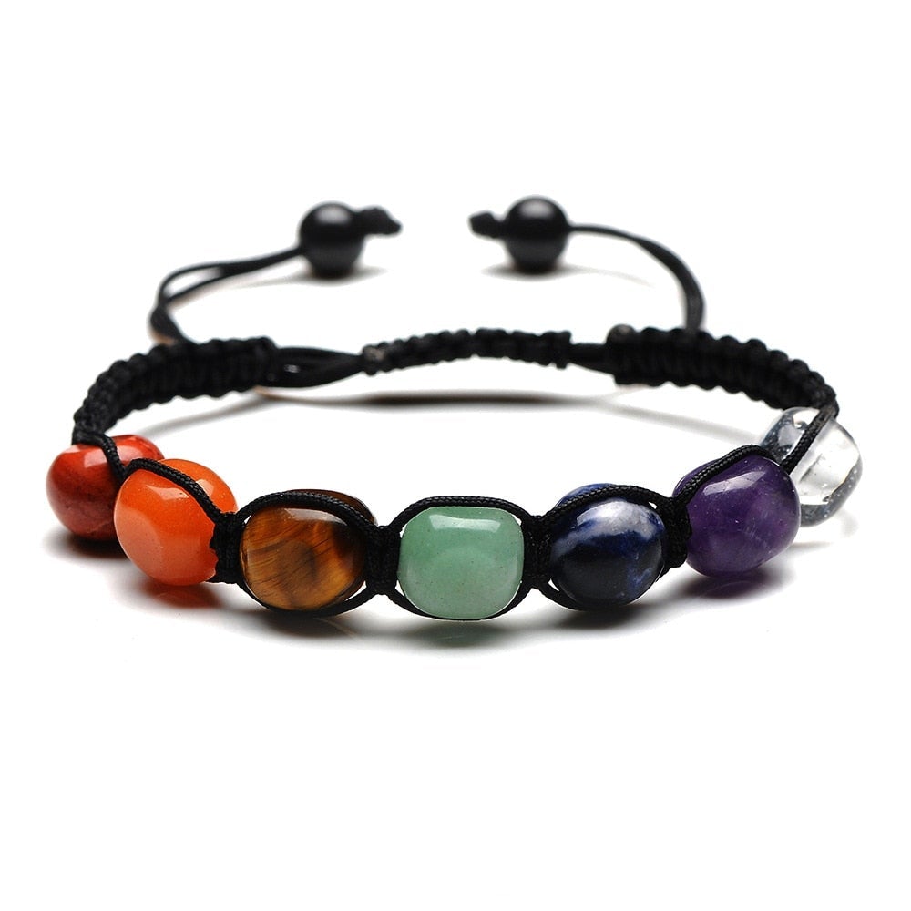 Bracelet de richesse avec pierres magiques naturelles faites à la main