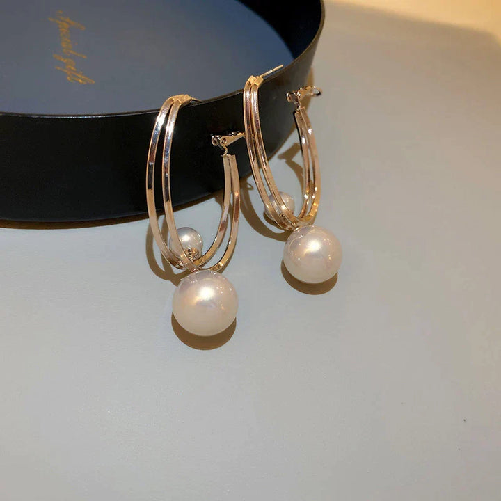 Boucles d'oreilles enchantées avec perles