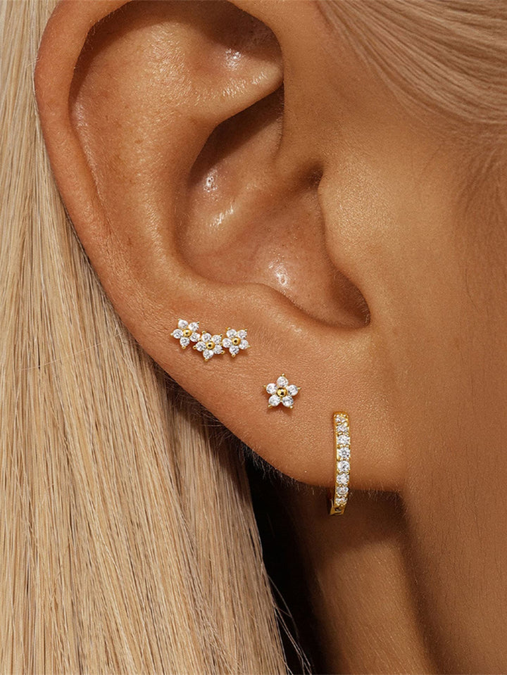 Johana – Boucles d'oreilles délicates au design épuré