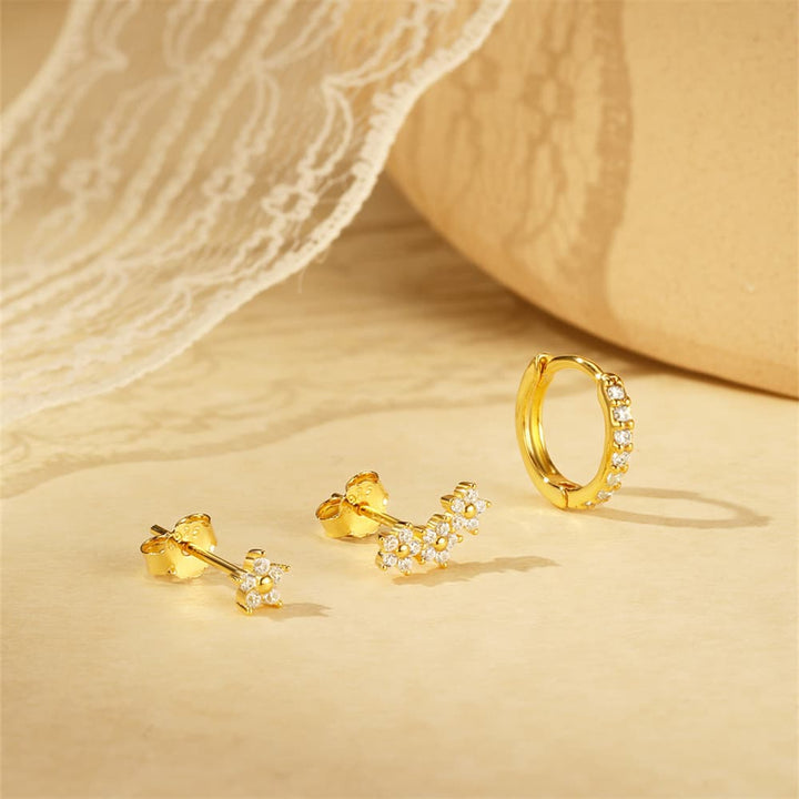 Johana – Boucles d'oreilles délicates au design épuré