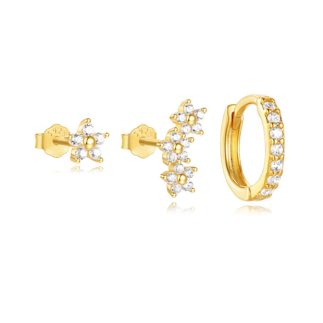 Johana – Boucles d'oreilles délicates au design épuré