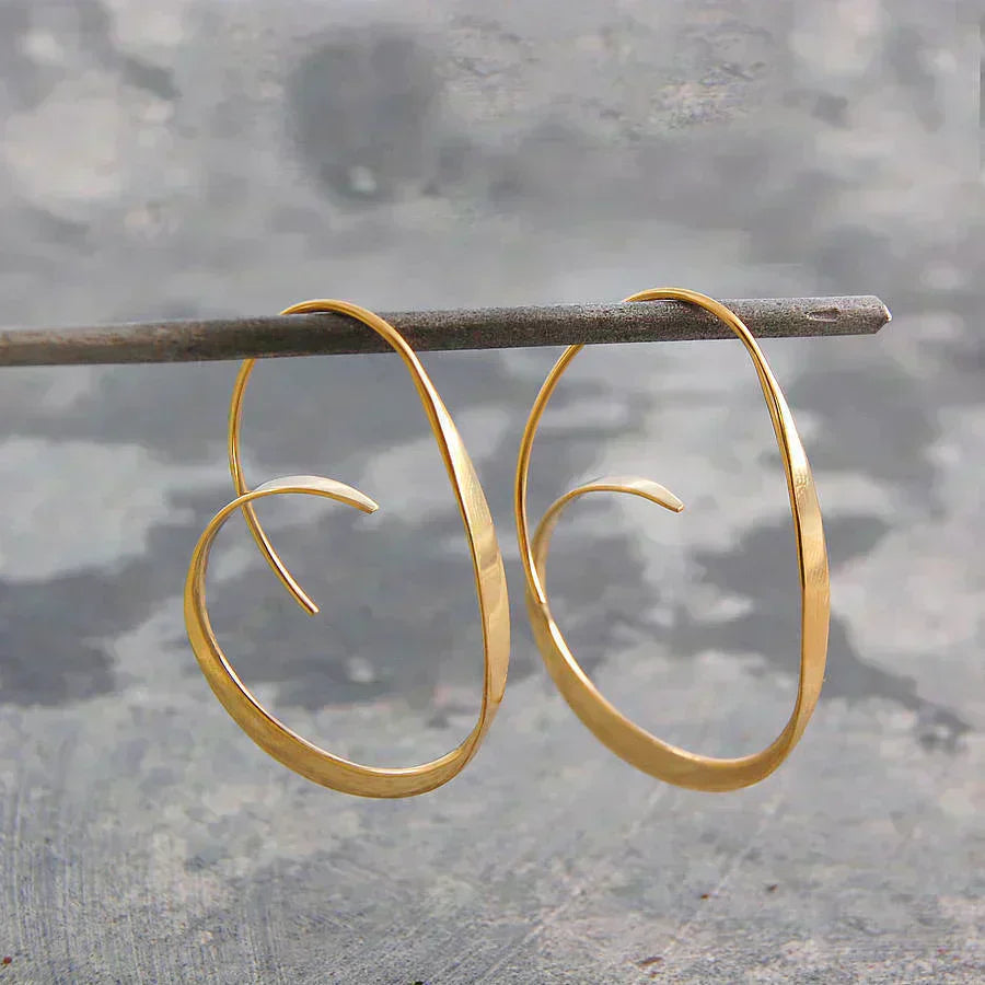 Boucles d'oreilles spirale Joy