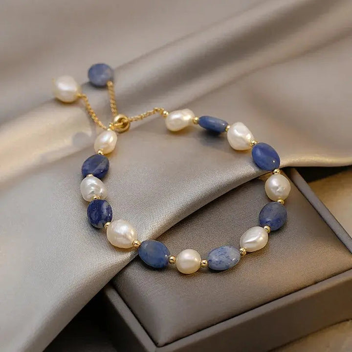 Bracelet Élégant en Perles de l'Océan