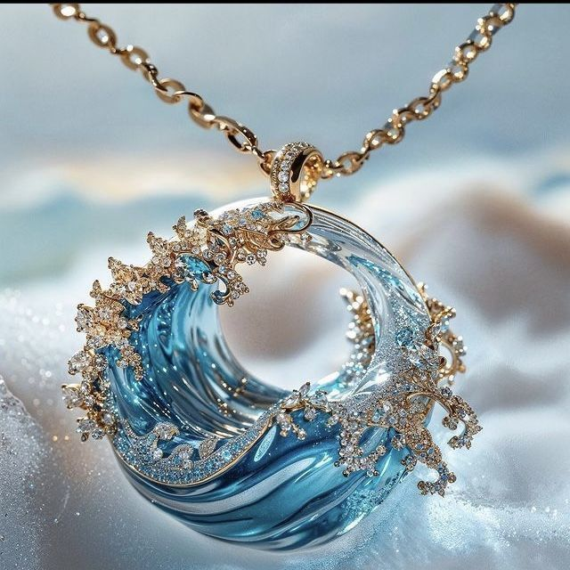 Collier Exotique “Serment de l'Océan”