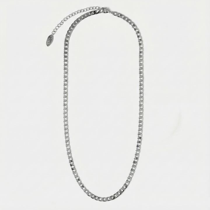 Collier à maillons plats
