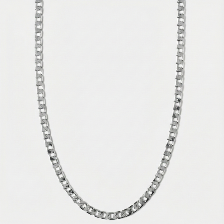 Collier à maillons plats