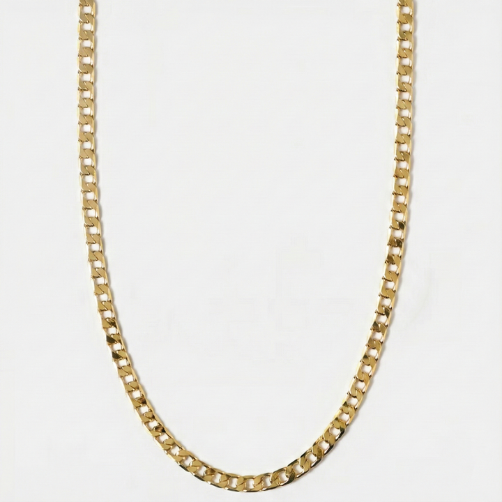 Collier à maillons plats