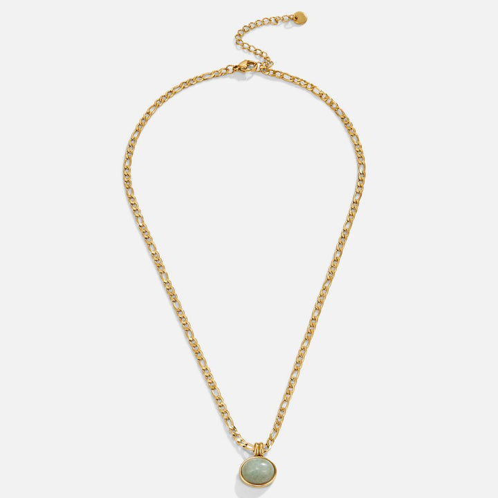 Klára-Marie – Collier rond avec pendentif structuré