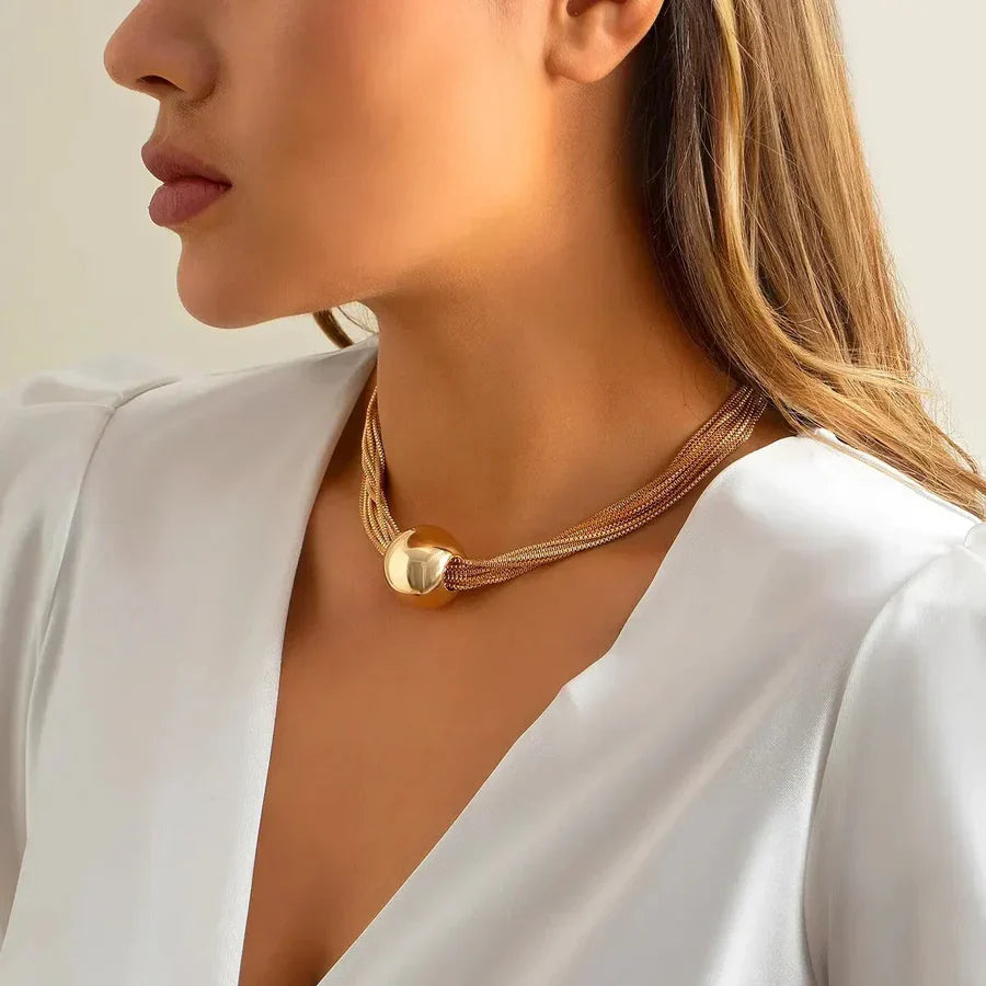 Collier élégant en or