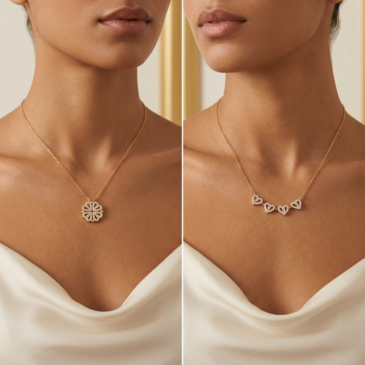 Sofia - Collier Cœur Chanceux