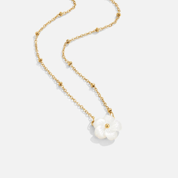 Jana – Collier double avec pendentif rond