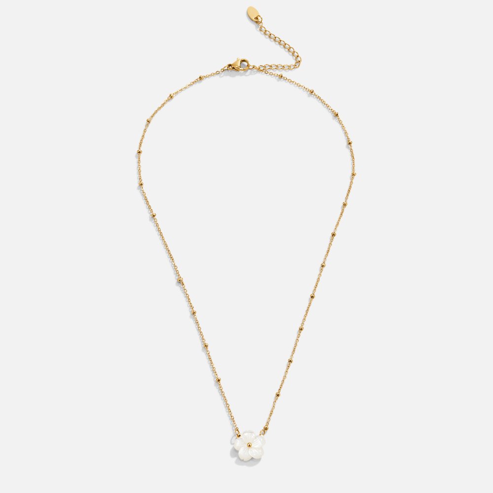 Jana – Collier double avec pendentif rond